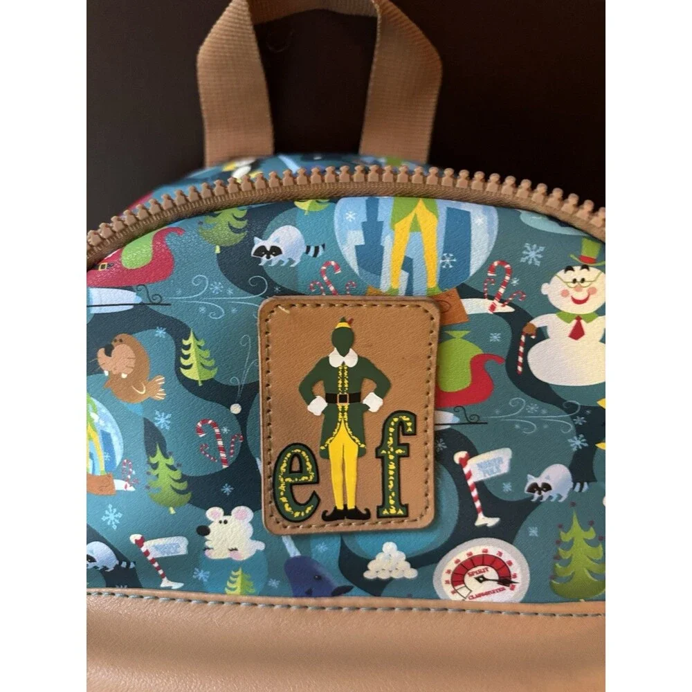 New Buddy The Elf North Pole 11.5”  Mini Backpack Bioworld